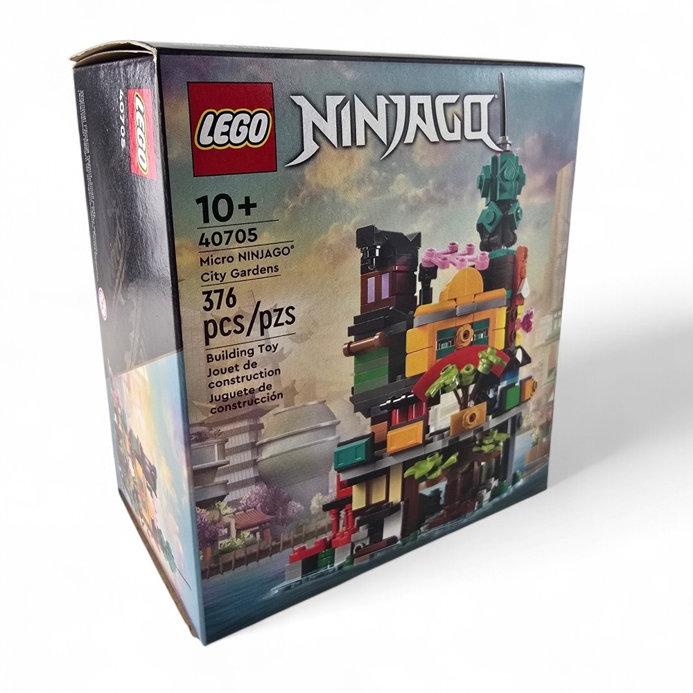 New LEGO Micro NINJAGO City Gardens 40705 Collectible Building Set 10+ 376 pcs